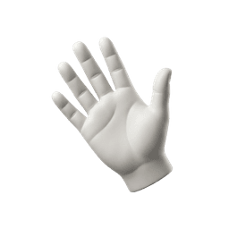 Animated hand icon