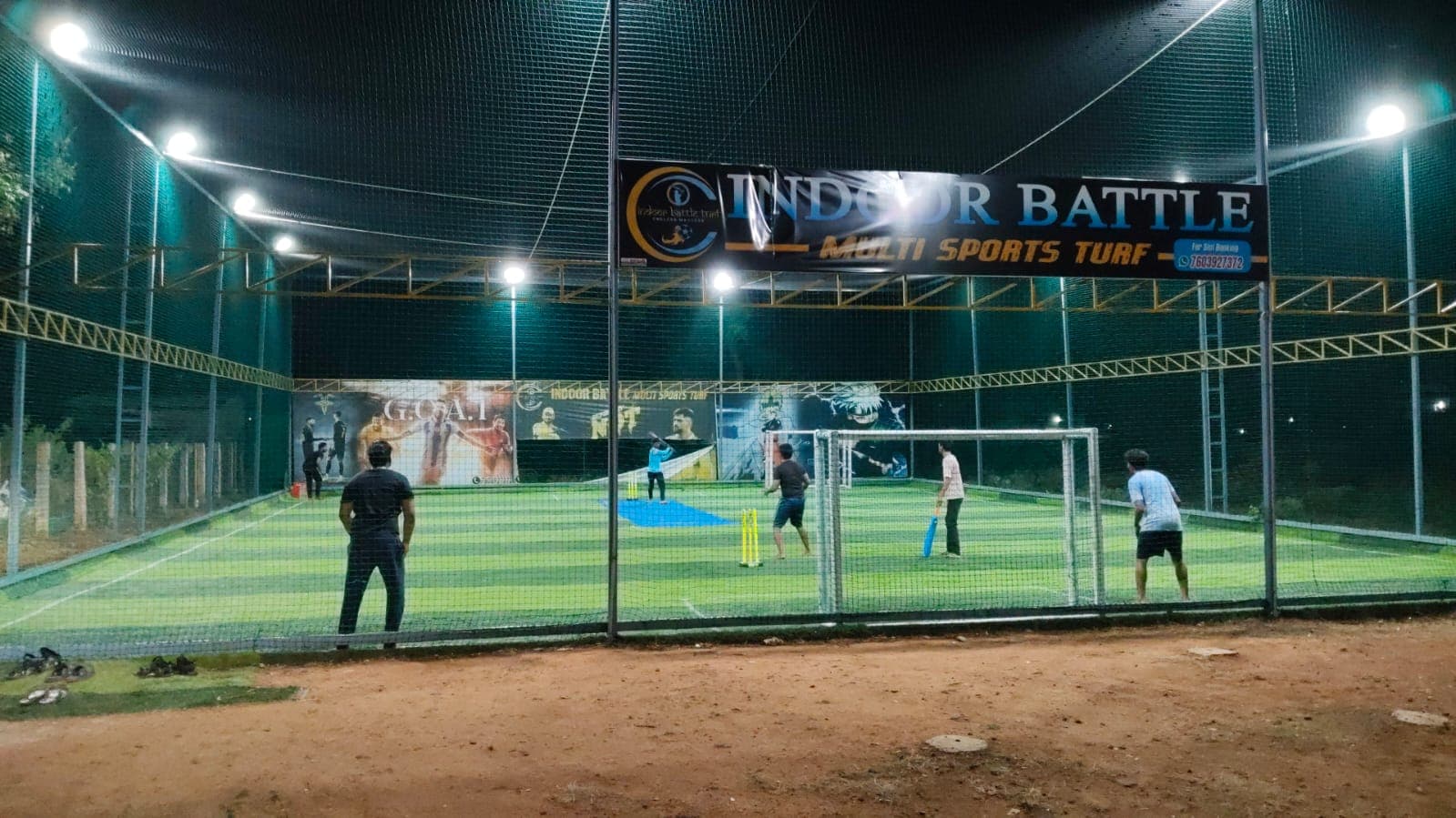 Indoor Battle (Multi Sports Turf) - Sports venue in Batlagundu | Book on LOBBI