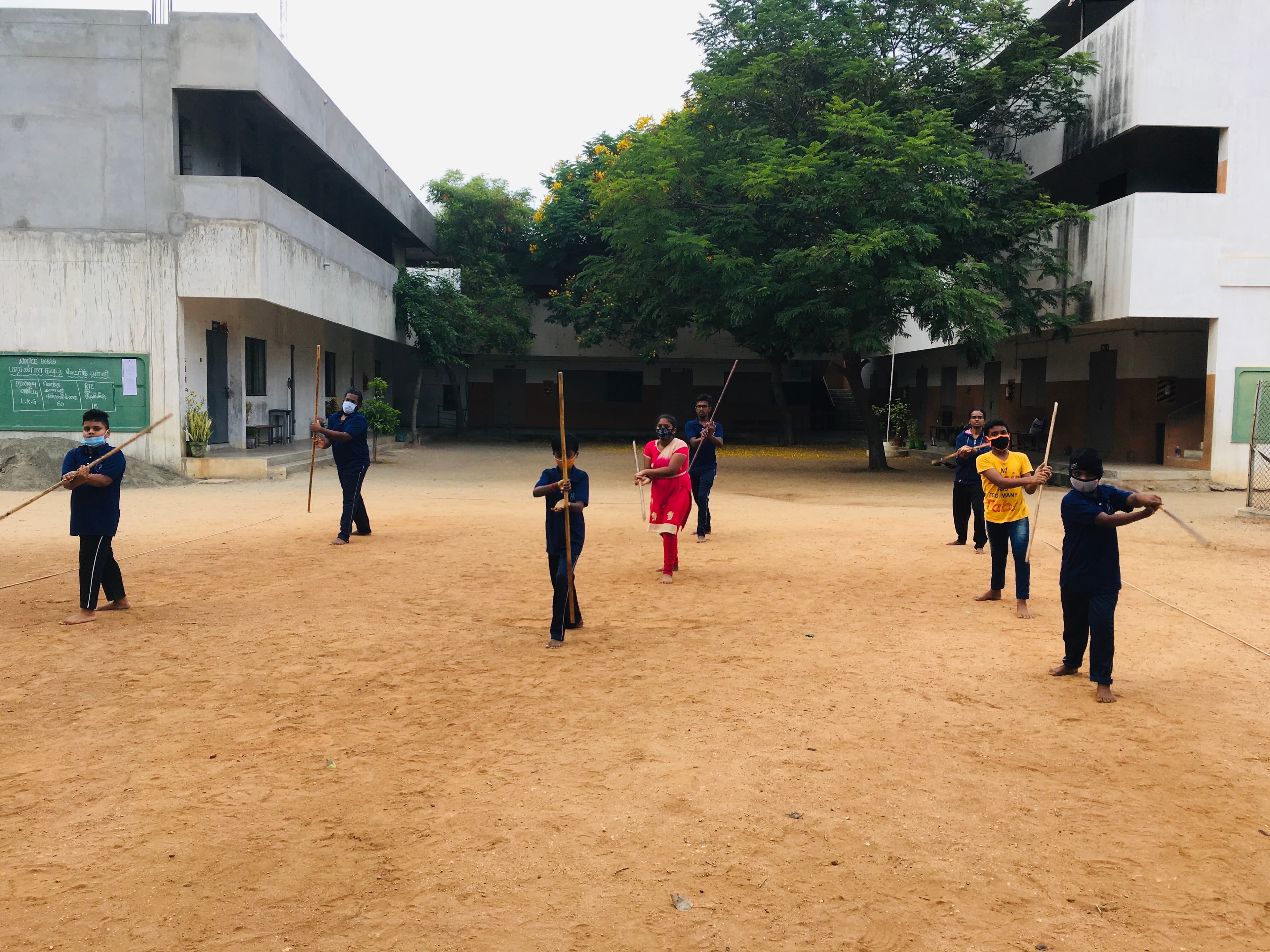 Meelkazhani Silambam (Martial Arts) Training Academy